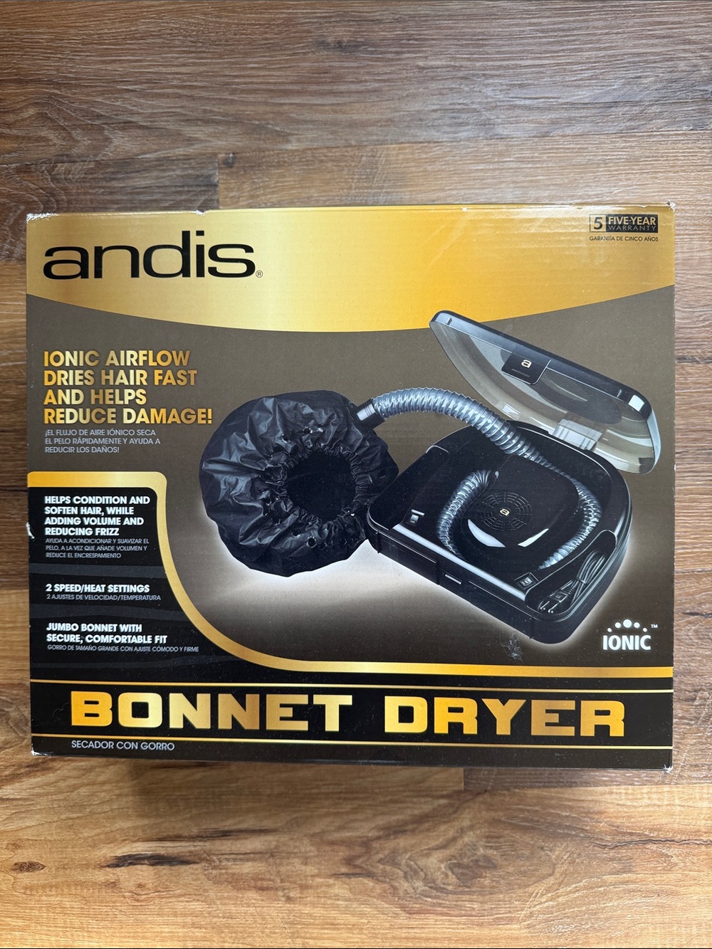 Andis Portable High Heat Soft Bonnet Dryer